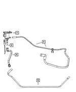 5038086AA - Emission Controls: Vacuum Vapor Harness for Chrysler: 300 | Dodge: Challenger, Charger, Magnum Image