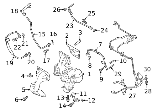 Turbo Charger for 2017 Ford Focus #0