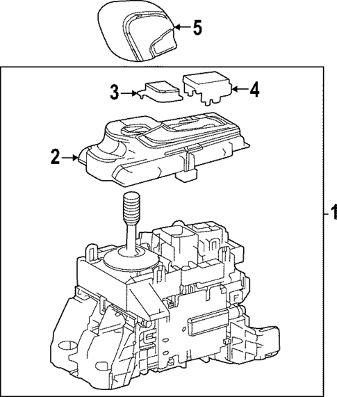 Center Console for 2025 Lexus NX250 #4