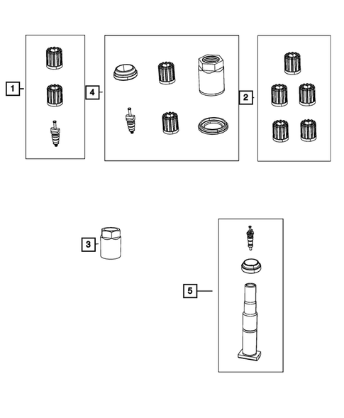 Tire Monitoring System for 2015 Dodge Viper #0