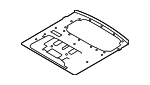 T4K3181 - : Rear Floor Pan for Jaguar Image