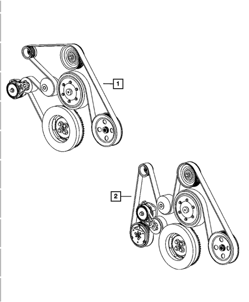 Drive Belts for 2006 Dodge Ram 3500 #0