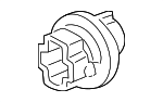 34301S3VA11 - Electrical: Socket for Honda: Civic, Element, Pilot, Ridgeline Image
