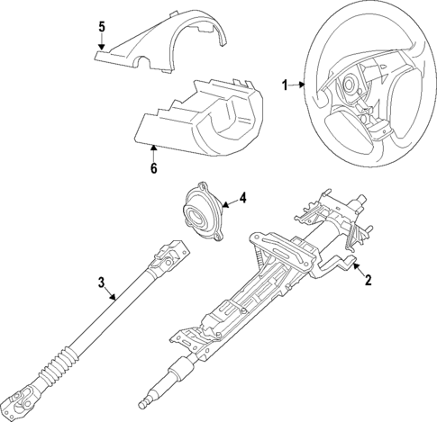 Steering Column for 2023 Toyota GR Supra #0