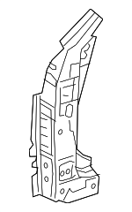 GJY97103Z - Body: Hinge Pillar Reinforced for Mazda: 6 Image