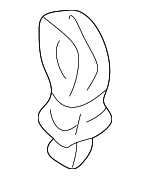 91507SL9003 - Brakes: Speed Sensor Clip for Honda: Civic, Insight, Ridgeline Image