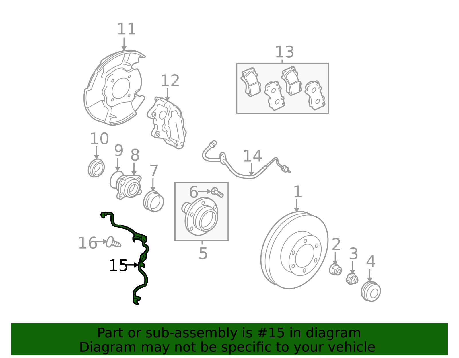 Genuine Toyota 89516-04040 Skid Control Wire, Skid Control