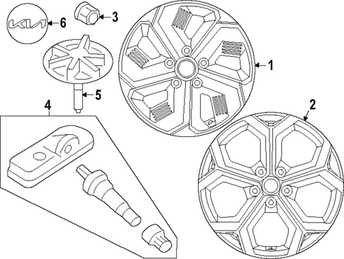 Wheels for 2023 Kia Niro #0
