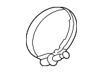 9611110750 - Engine: Intake Hose Clamp for Scion: iM | Toyota: C-HR, Corolla, Corolla iM, FJ Cruiser, Highlander, Matrix, Prius, Prius Plug-In, Prius V, Sequoia, Tundra Image