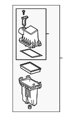 1770037340 - Engine: Air Cleaner Assembly for Toyota: Corolla, Prius, Prius AWD-e, Prius Prime Image