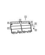 5XQ69DX9AC - Interior Trim: Load Floor Cover Assembly for Mopar Image image