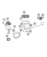 68101336AA - Interior Trim: Trim Clip for Dodge: Journey Image