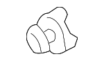 15667103 - Body: Tailgate Stop Bumper for GM Image