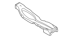 4K0819830 - Body: Rear Duct for Audi Image