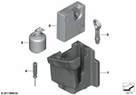 71106872424 - Equipment Parts: Storage Tray, Mobility System for BMW Image