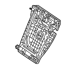 9208900 - Body: Seat Back Frame for Mercedes-Benz Image