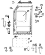 7XD81JXWAA - : Front Door Trim Panel for Mopar Image