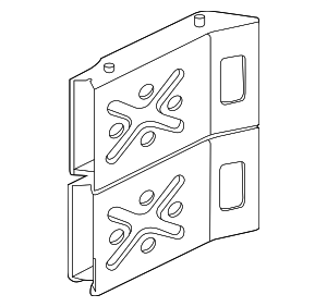 995951PA0B - : Suspension Control Arm Stop for Nissan: NV1500, NV2500, NV3500 Image