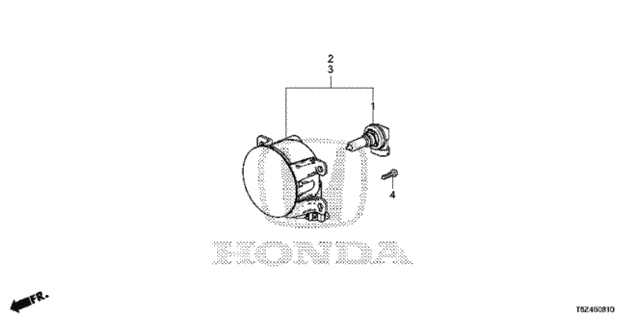 Foglight for 2019 Honda Ridgeline #0