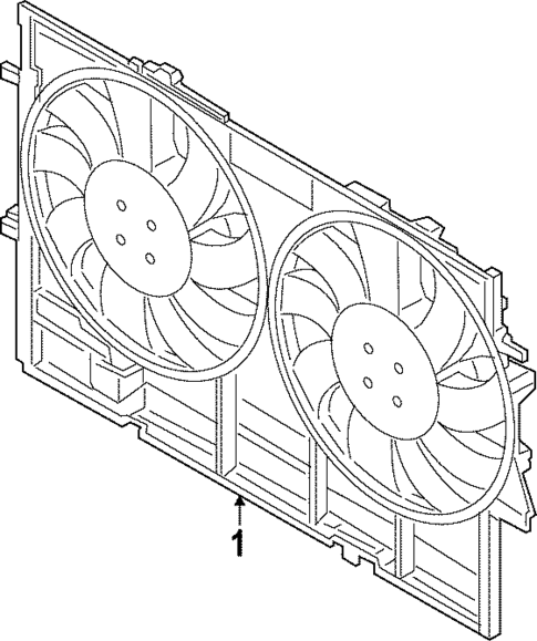 Cooling Fan for 2025 Porsche Macan #0