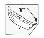 8377054G00P4Z - Body: Lift Gate Trim for Suzuki Image