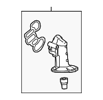 15301RN0A00 - : Oil Filter Housing for Honda: Accord, Accord Crosstour, Crosstour, Pilot Image