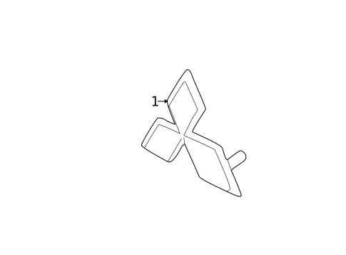 Bumper & Components - Front for 2005 Mitsubishi Lancer #2