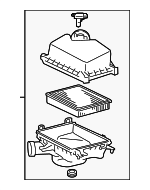 1770036240 - : Air Cleaner Assembly for Lexus: ES300h Image