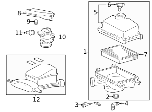 Air Intake for 2022 Lexus IS300 #6