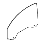 51338498591 - : Door Glass for BMW Image