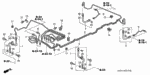 46380SB0000 - Chassis: GROMMET A, BRAKE PIPE (BLACK) for Honda Image