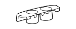 6699260010A0 - Body: Cup Holder for Lexus: LX570 Image