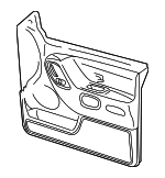 SG171L5AA - : Door Trim Panel for Jeep: Grand Cherokee Image