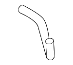 45520AL05A - Cooling System: Outlet Hose for Subaru: Ascent, Crosstrek, Legacy, Outback Image