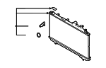 45111AN01A - : Radiator Assembly for Subaru Image