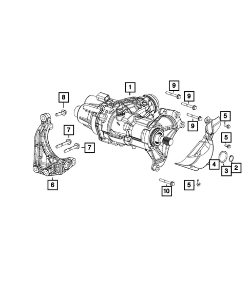 Power Transfer Unit Assembly for 2018 Jeep Compass #2