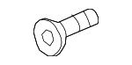904400825 - Body: Striker Screw for Mazda: 2, 3, 5, 6, CX-3, CX-30, CX-5, CX-50, CX-70, CX-9, CX-90, MX-30 EV, MX-5 Miata Image
