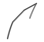 825302K500 - Body: Run Channel for Kia: Soul Image