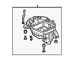172016A0A00 - Engine: Air Cleaner Body for Honda: Accord Image