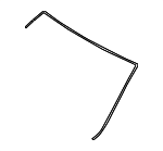 65058SJ000 - Body: Reveal Molding for Subaru: Forester Image