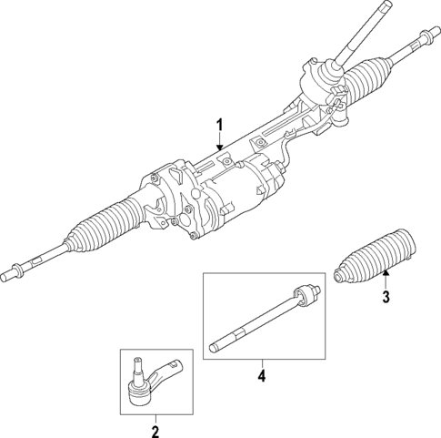 Steering Gear & Linkage for 2012 Land Rover Range Rover Evoque #1