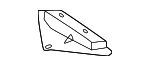 2327702300 - Body: Windshield Header Bracket for Mercedes-Benz Image