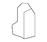 15214079 - Body: Seat Belt Guide for GM Image