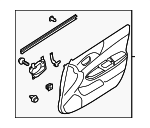 94211FG100WJ - : Door Trim Panel for Subaru Image