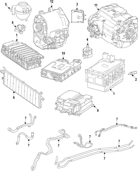 Cooling System for 2025 Mercedes-Benz AMG&reg; GT 43 #0