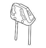 81146TJBA21 - Body: Headrest for Acura Image