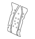 81524TYAA21 - Body: Seat Back Heater for Acura Image