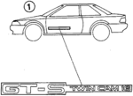 759851252003 - Body: Decal for Toyota: Corolla Image