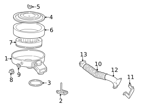 Filters for 1996 Dodge B3500 #0