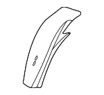 15285157 - Body: Splash Shield for Chevrolet: Malibu Image